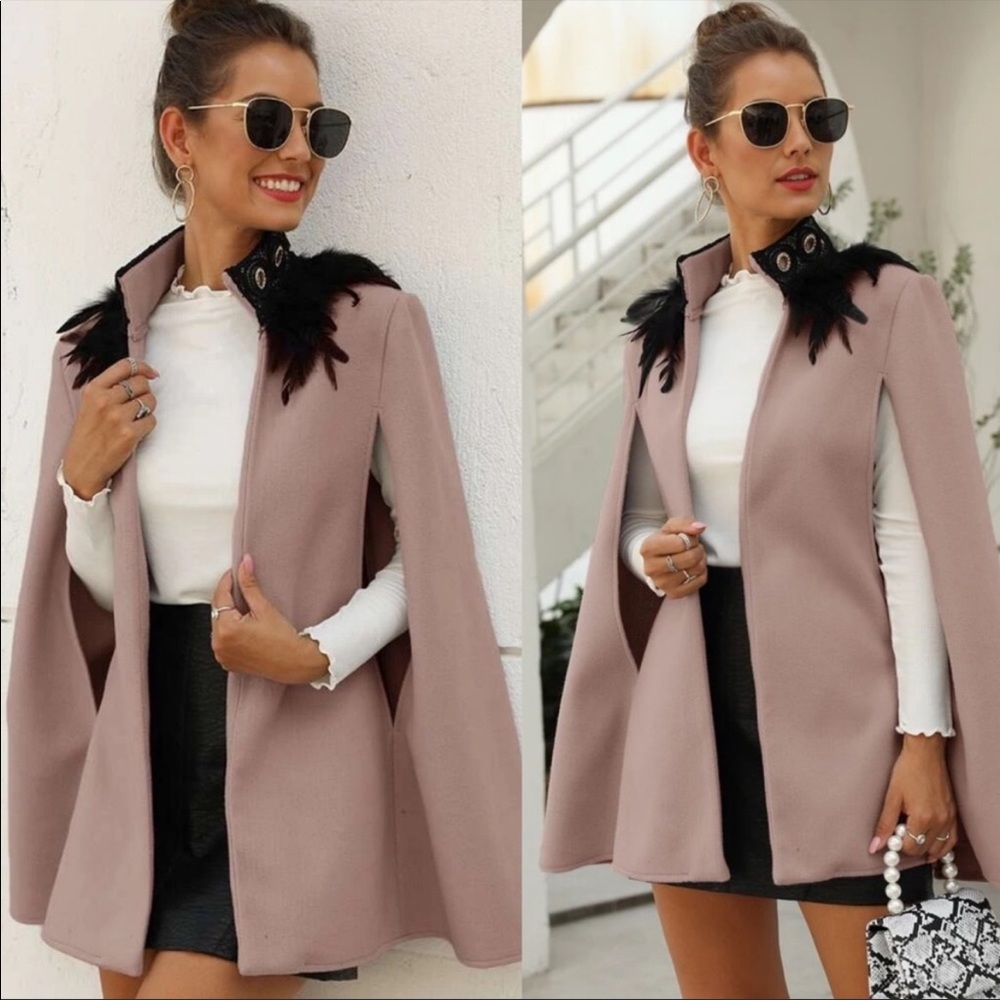 NWT pink chic cape multiple sizes